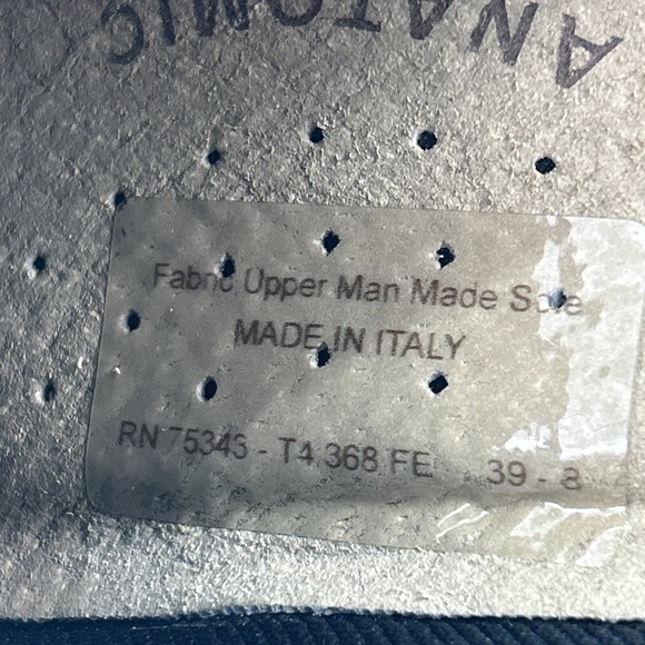 Fly Flot Mesh Clogs Mules Made in Italy Size 39  EUR/8 US‎ Navy Blue Comfort - Picture 10 of 11